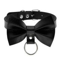 Sexy Choker with Black Bow Sado-maso