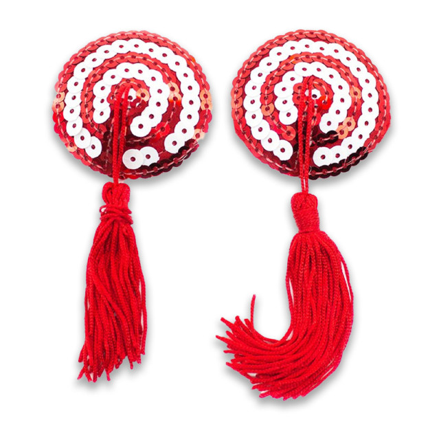 Сексуальні наклейки на соски white red