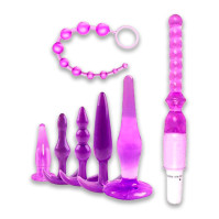 7 piece anal set purple