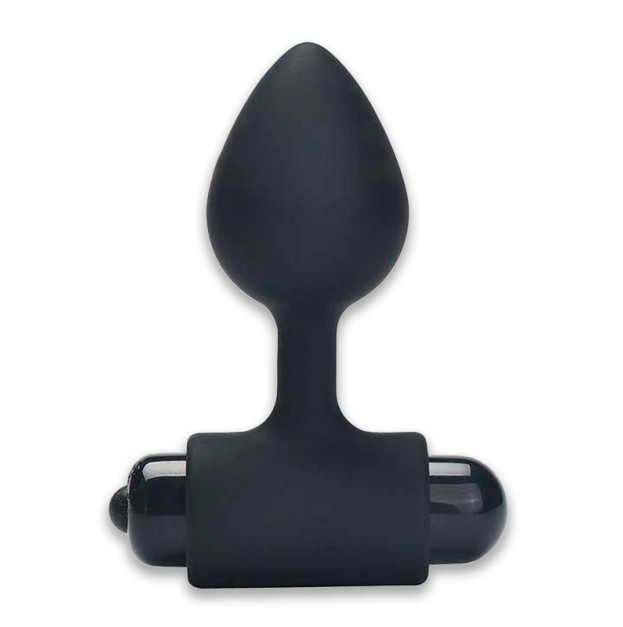 Rocks Off Petite Sensations Anal Plug 10 Vibration Modes 8x3 Black