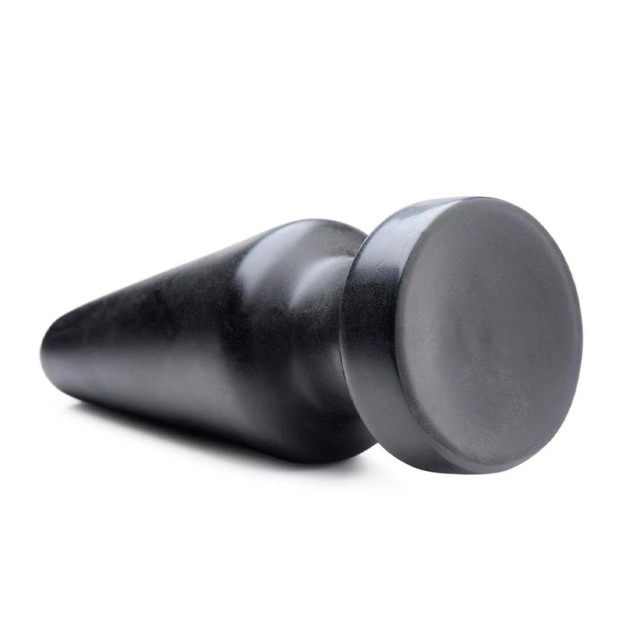 Big anal plug for fisting fetish on black suction cup