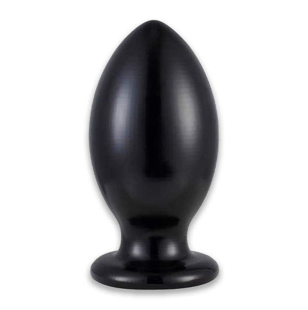 Big Anal Plug For Fisting Fetish On Suction Cup Huge Black