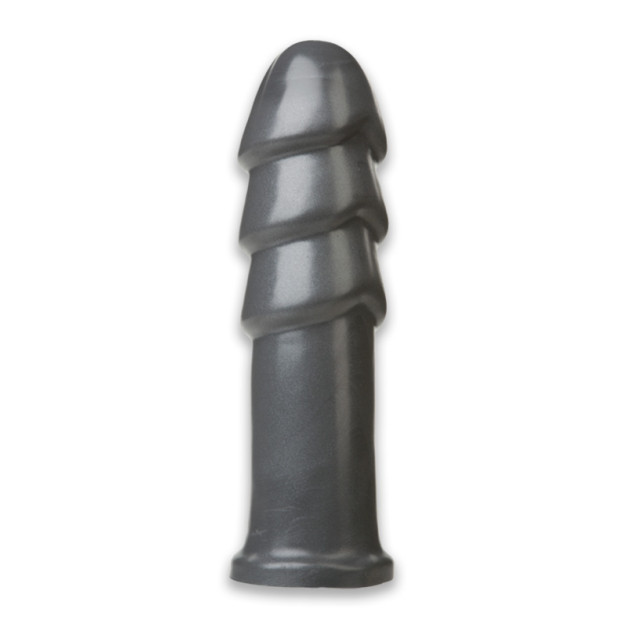 Doc Johnson American Bombshell B-10 Warhead Gun Metal Fisting Dildo
