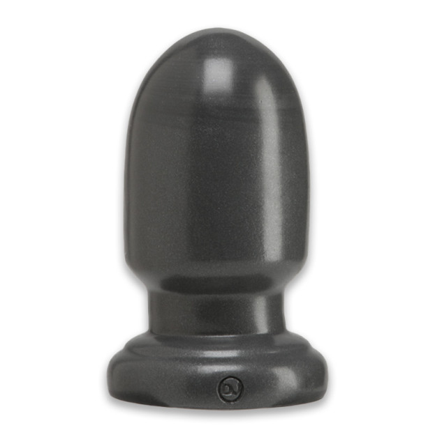 Doc Johnson American Bombshell Fisting Butt Plug - Shell Shock S Gun Metal