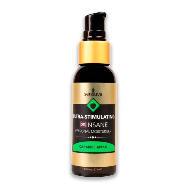 Sensuva Hybrid Lubricant - Ultra-Stimulating On Insane Caramel Apple 57ml