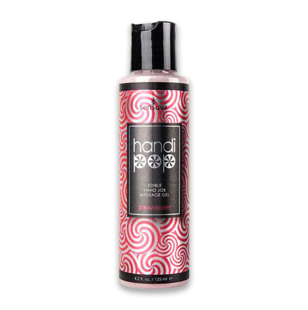 Гель для оральних ласк Sensuva Handipop Strawberry 125 мл