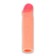 Насадка на член з відкритою голівкою Real Body Real Extender BEAST