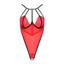 Боді з високим вирізом стегна AKITA BODY red XXL/XXXL