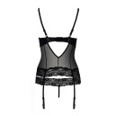 Корсет с открытой грудью NORTH CORSET черный
