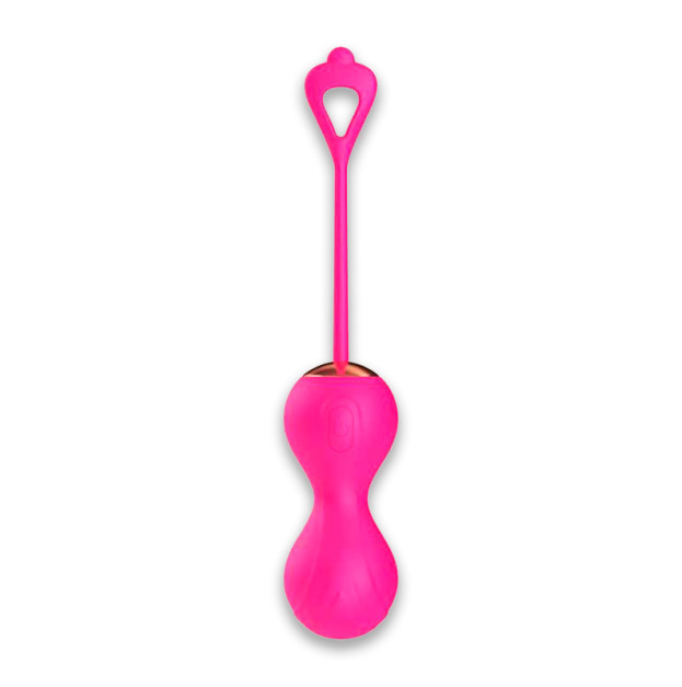 Pretty Love Willie Vaginal Balls with Vibration and Remote Control Pink