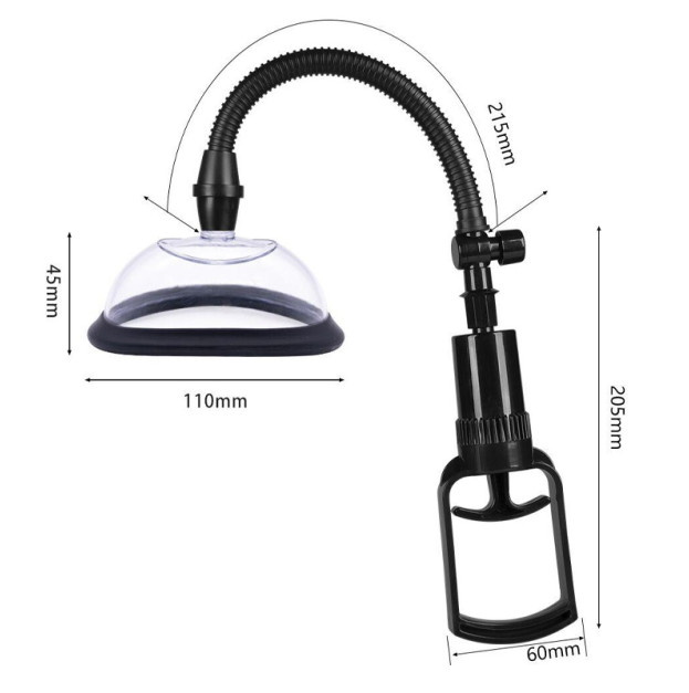 Vacuum pump for vulva Pussy Pump Premium Fun L