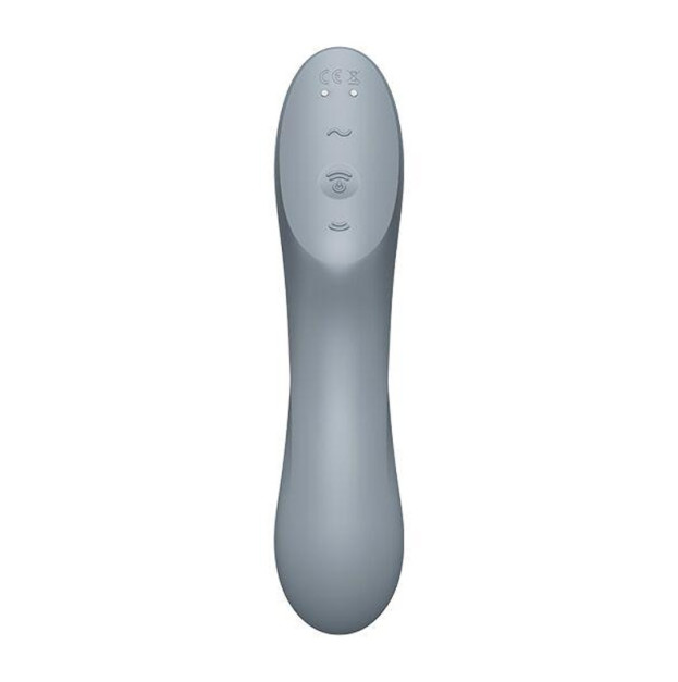 Вакуумний вібратор Satisfyer Curvy Trinity 3 BlueGrey