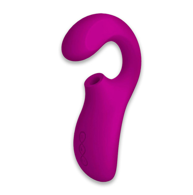 LELO Enigma Deep Rose Clitoris & G-Spot Vacuum Stimulator