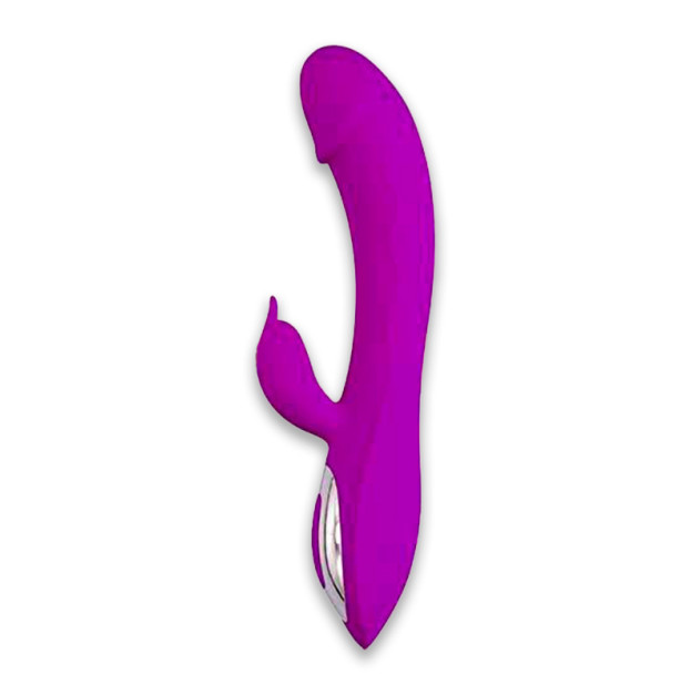 Vibrator Double Mini Rabbit Melo Purple