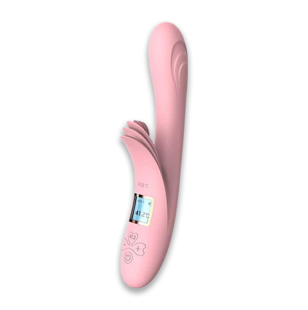 Vibrator rabbit with heating LILO pink
