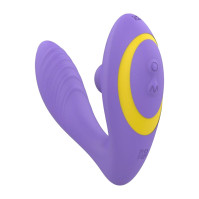 Vibrator for couples with vacuum stimulation Romp REVERB