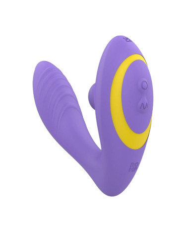 Vibrator for couples with vacuum stimulation Romp REVERB