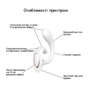 Вибратор Satisfyer G for Goddess 1 White