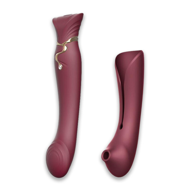 Вібратор Zalo Queen Wine Red