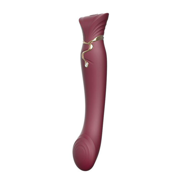 Вібратор Zalo Queen Wine Red