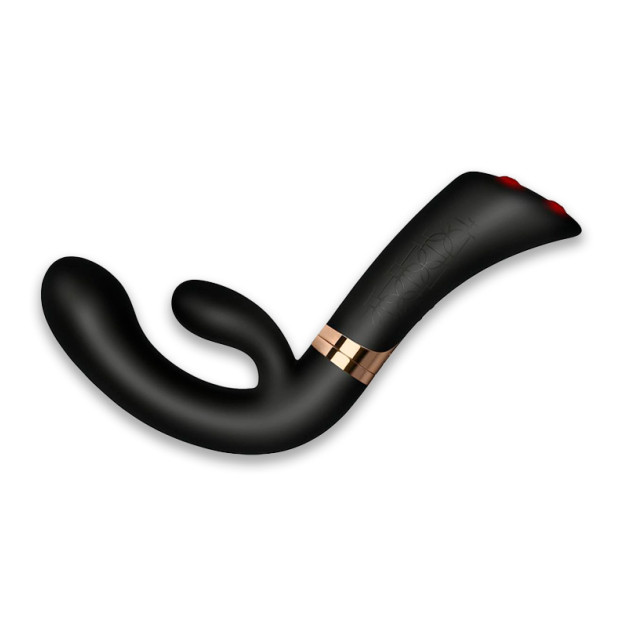Double Vibrator Rocks Off Fuzion Enigma Black