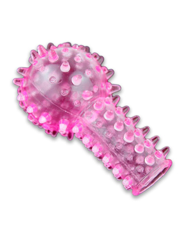 Relief attachment for stimulation of erogenous zones 5.5x3.5x2 white