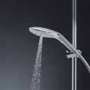 Насадка-стимулятор для душу 2в1 Womanizer Wave сіра