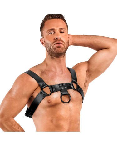 Мужская портупея Bedroom Fantasies Bruno Chest Bulldog Harness