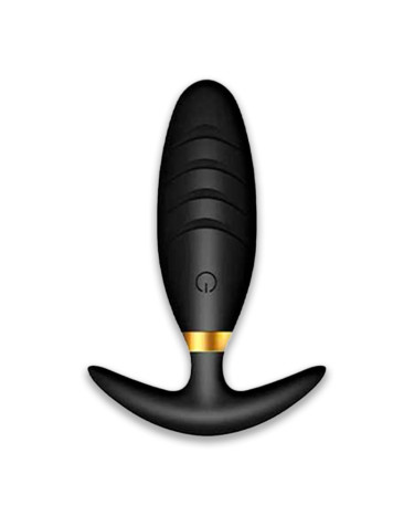 Анальна пробка Svakom Primo Wine з вібрацією і Д/К USB чорна