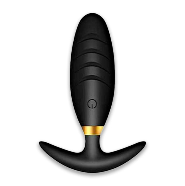 Анальная пробка Svakom Primo Wine с вибрацией и Д/К USB черная