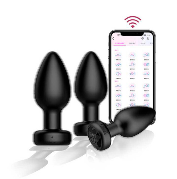 Смарт анальная пробка Magic Motion Equinox USB 3.5 черная