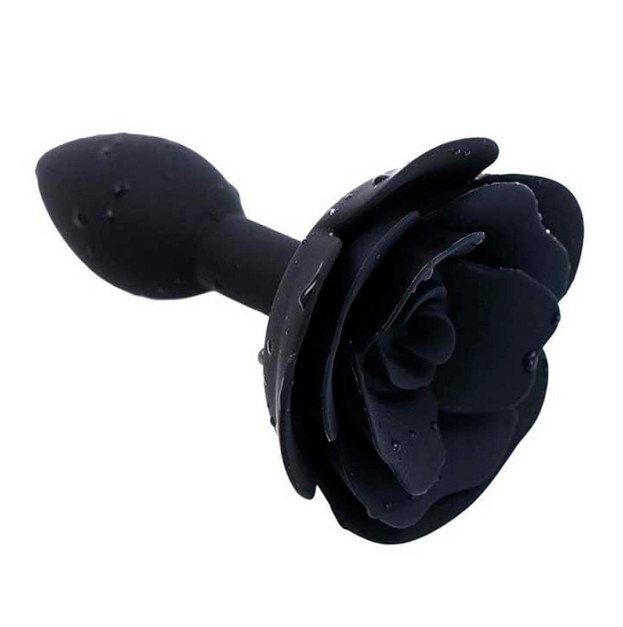 Анальна пробка SILICON ROSE 11x3 чорна