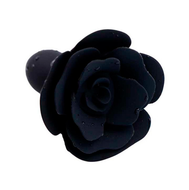 Анальна пробка SILICON ROSE 11x3 чорна