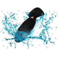 Анальная пробка с головкой Svakom Primo Wine с вибрацией и Д/У USB 10х2.8 черная