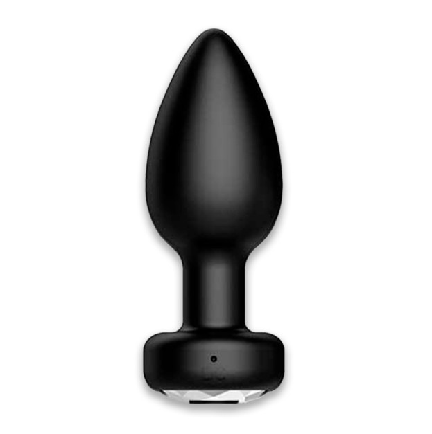 Анальная пробка Magic Motion Equinox USB с Д/У 9x3.5 черная