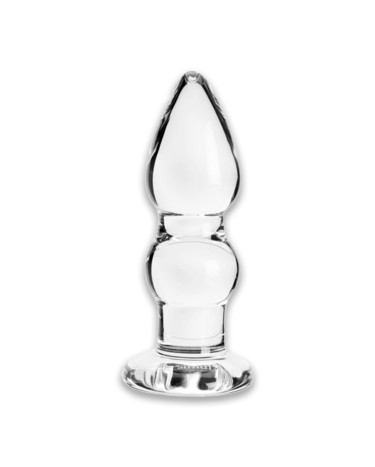 Anal glass plug in gift box