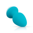 Анальна вібропробка Cala Azul Blanca Vibrating anal plug