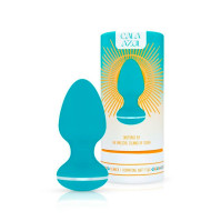 Анальная вибропробка Cala Azul Blanca Vibrating anal plug
