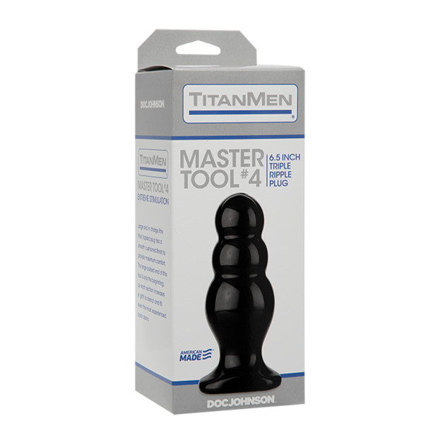 Анальний стимулятор для фістинга Doc Johnson Titanmen Tools - Master