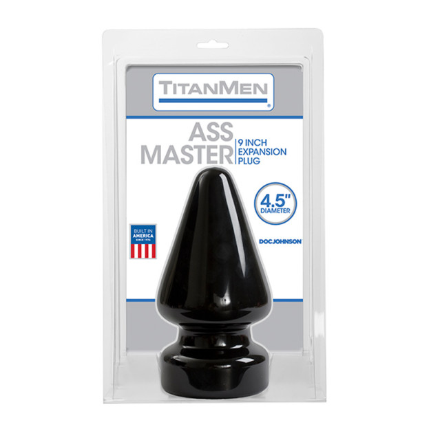 Пробка для фистинга Doc Johnson Titanmen Tools - Butt Plug - 4.5 Inch Ass Master