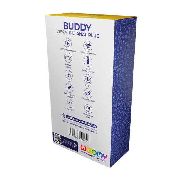 Анальный вибростимулятор Wooomy Buddy