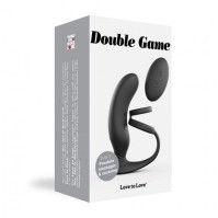 Вібромасажер простати з подвійним ерекційним кільцем Love To Love Double Game