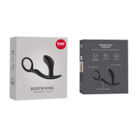 Anal plug with erection ring Fun Factory BOOTIE RING slate