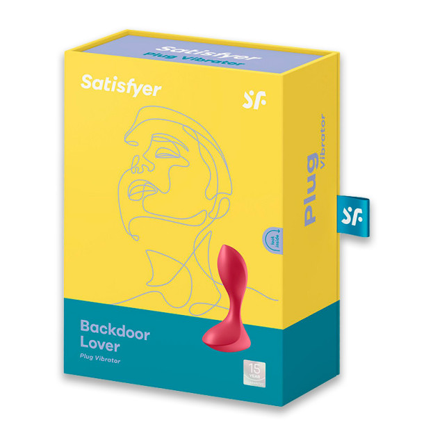 Анальна вібропробка Satisfyer Backdoor Lover Red