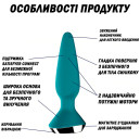 Анальна смарт-вібропробка Satisfyer Plug-ilicious 1 Petrol