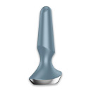 Анальна смарт-вібропробка Satisfyer Plug-ilicious 2 Ice Blue
