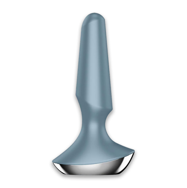 Анальна смарт-вібропробка Satisfyer Plug-ilicious 2 Ice Blue