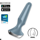 Анальна смарт-вібропробка Satisfyer Plug-ilicious 2 Ice Blue