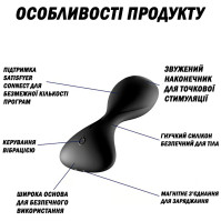 Анальна смарт-вібропробка Satisfyer Trendsetter Black
