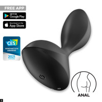 Анальна смарт-вібропробка Satisfyer Sweet Seal Black